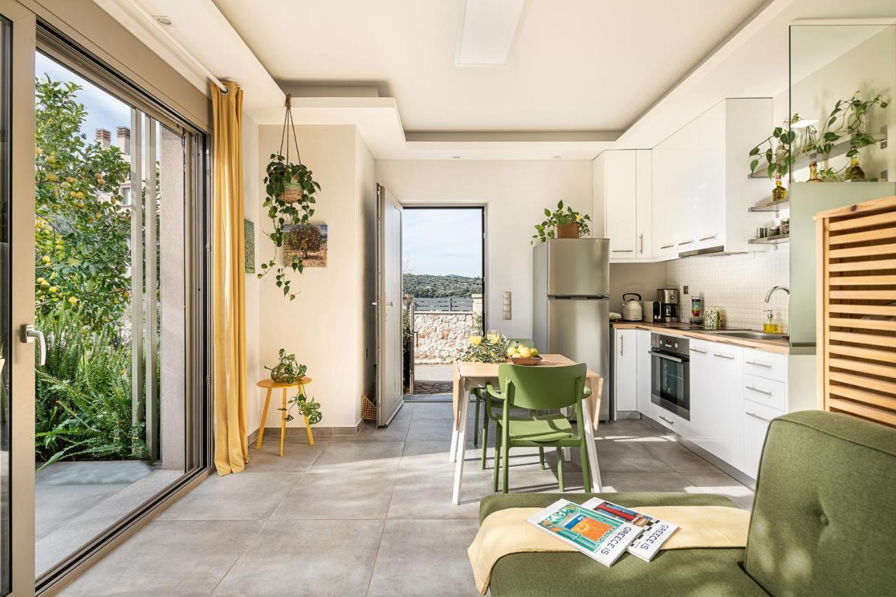 Olive Lemon Biophilic House & Lush Forest Garden Vámos Exterior foto